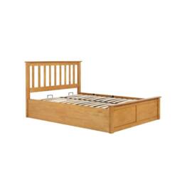 Birlea Phoenix Ottoman Storage Bed Frame in Brown - Size: Single - thumbnail 7