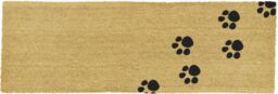 Artsy Mats Paw Prints Patio Doormat in Beige - Size: 40 cm x 120 cm - thumbnail 4