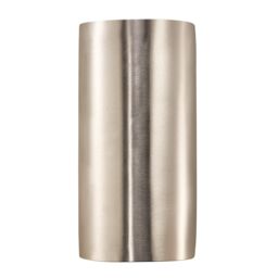 Nordlux Modern Outdoor Wall Light Silver Stainless steel GU10 Weatherproof - Mains Powered, IP44 - thumbnail 3