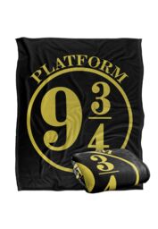 Warner Brothers Harry Potter 9 3 4 Blanket 152 x 127 cm in White - thumbnail 2