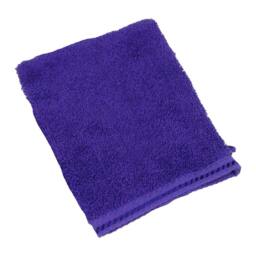 ARTG Satin Trim Wash Glove in Purple - thumbnail 2
