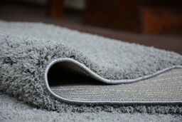 RugsX Micro Shaggy Rug in Grey - Size: 80 cm x 150 cm - thumbnail 3