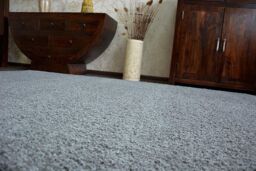 RugsX Micro Shaggy Rug in Grey - Size: 80 cm x 150 cm - thumbnail 4