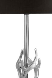 Orsina Antler & Marble Base Table Lamp, Christmas Theme Table Lamp for Study Table, Side Table, Black Table Lamp - thumbnail 4