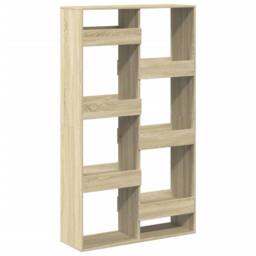 Berkfield Home Room Divider Sonoma Oak 100x33x175 cm Engineered Wood in Light Brown - Size: 100 x 33 x 175 cm - thumbnail 6