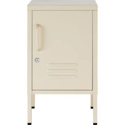 tectake Bedside Table in Cream - thumbnail 2