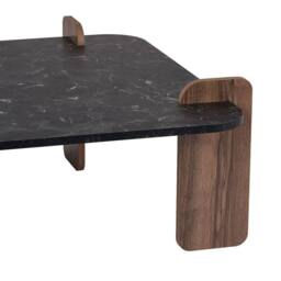 CALICOSY Square Coffee Table, 90 Cm Long - ORME in Black - thumbnail 8