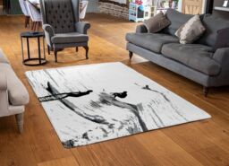 Benjamin Tate Design Surfers Designer Rug in Natural - Size: Large - thumbnail 2