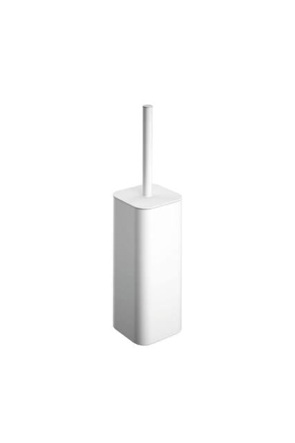 Cosmic Toilet brush & holder, Matt white, NEA Collection in Soft White - image 1