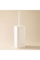 Cosmic Toilet brush & holder, Matt white, NEA Collection in Soft White - thumbnail 4