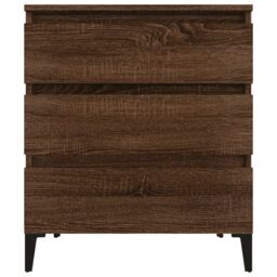 Berkfield Home Sideboard Brown Oak 60x35x70 cm Engineered Wood - Size: 60 x 35 x 70 cm - thumbnail 5