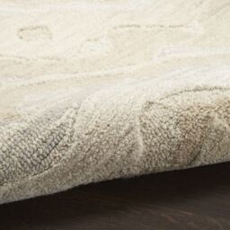 The Rug Shop UK Beige Handmade Wool Modern Abstract Cotton Backing Area Rug - Size: 250 cm x 350 cm - thumbnail 9