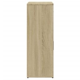 Berkfield Home Sideboard Sonoma Oak 60x30x84 cm Engineered Wood in Brown - Size: 60 x 30 x 84 cm - thumbnail 6