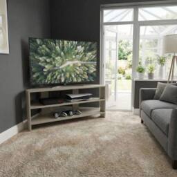 FWStyle Promo Green Corner TV Unit (H) 45 (W) 110 (D) 36cm