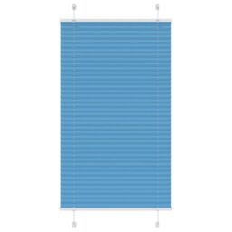 Berkfield Home Pleated Blind Blue 70x150 cm Fabric Width 69.4 cm Polyester