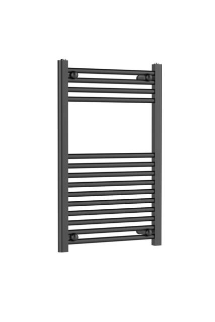 Balterley Round Straight Towel Radiator, 800x500mm in Grey - image 1