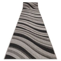 RugsX Sizal Floorlux Runner in Silver - Size: 100 cm x 370 cm - thumbnail 1