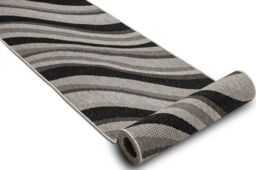 RugsX Sizal Floorlux Runner in Silver - Size: 100 cm x 370 cm - thumbnail 3