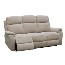 Aspire Richmond 3 + 1 + 1 Power Recliner Sofa Set, Chenille Natural - thumbnail 3