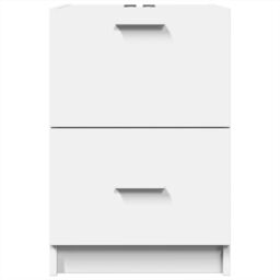 Berkfield Home Sink Cabinet White 40x37x59 cm Engineered Wood - Size: 40 x 37 x 59 cm - thumbnail 4