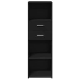 Berkfield Home Highboard Black 40x42.5x124 cm Engineered Wood - thumbnail 4