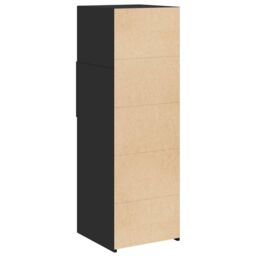 Berkfield Home Highboard Black 40x42.5x124 cm Engineered Wood - thumbnail 6