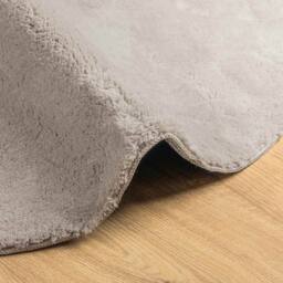 Berkfield Home Modern Area Rug Sand 140x200 cm Polyester Non-Slip in Beige - Size: Medium - thumbnail 7