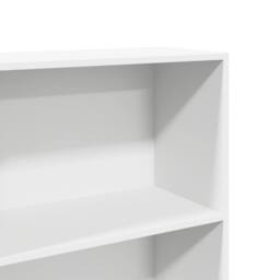 Berkfield Home Bookcase White 60x30x189 cm Engineered Wood - Size: 60 x 30 x 189 cm - thumbnail 7