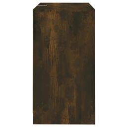 Berkfield Home Sideboard Smoked Oak 70x41x75 cm Engineered Wood in Brown - Size: 70 x 41 x 75 cm - thumbnail 4