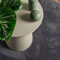 Berkfield Home Rug Short Pile Soft & Washable Anthracite Ã˜ 100 cm in Dark Grey - Size: 100 cm diameter - thumbnail 7