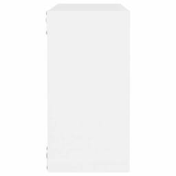 Berkfield Home Wall Cube Shelves 2 pcs White 30x15x30 cm - Size: 30 x 15 x 30 cm - thumbnail 7