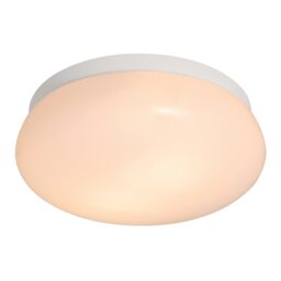 Nordlux Foam Ceiling Light White Plastic Bathroom E27 IP44 Mains 34cm