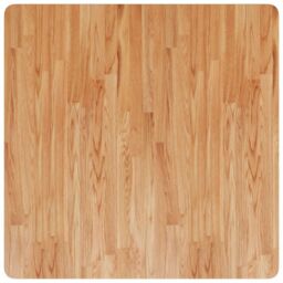 Berkfield Home Square Table Top Light Brown 80x80x2.5cm Treated Solid Wood Oak - Size: 80x80x2.5 cm - thumbnail 2