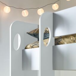 Bedmaster Olly Storage Bunk Bed Without Drawer in Grey - Size: Single - thumbnail 4