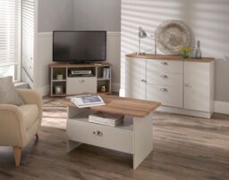 Ready Assembled 2 U Albert 3 Door Sideboard (Ready Assembled) in Grey - thumbnail 2