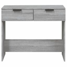 Berkfield Home Console Table Grey Sonoma 90x36x75 cm Engineered Wood - Size: 90 x 36 x 75 cm - thumbnail 6