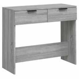 Berkfield Home Console Table Grey Sonoma 90x36x75 cm Engineered Wood - Size: 90 x 36 x 75 cm - thumbnail 2