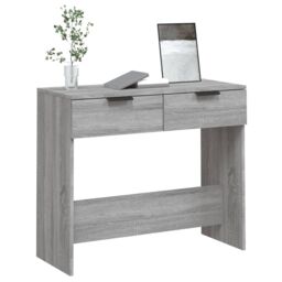Berkfield Home Console Table Grey Sonoma 90x36x75 cm Engineered Wood - Size: 90 x 36 x 75 cm - thumbnail 4