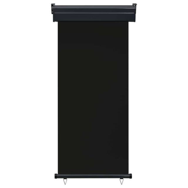 Berkfield Home Balcony Side Awning 85x250 cm Black - image 1