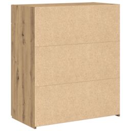 Berkfield Home Storage Cabinet Artisan Oak 80x42.5x93.5 cm Engineered Wood in Brown - thumbnail 8