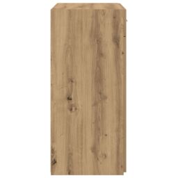 Berkfield Home Storage Cabinet Artisan Oak 80x42.5x93.5 cm Engineered Wood in Brown - thumbnail 7