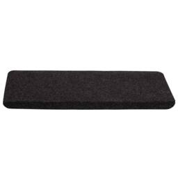 Berkfield Home Stair Mats Self-adhesive 15 pcs 65x24.5x3.5 cm Black - Size: Medium - thumbnail 4