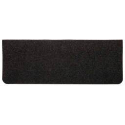Berkfield Home Stair Mats Self-adhesive 15 pcs 65x24.5x3.5 cm Black - Size: Medium - thumbnail 6
