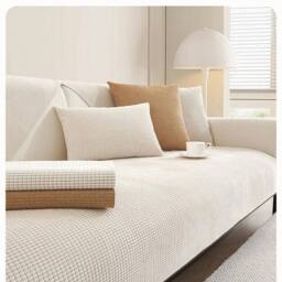 SPETLEK Sofa Seat Cover Couch Cover 70x90cm in Beige - Size: 70x90 cm - thumbnail 4
