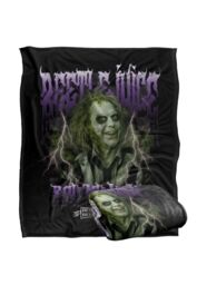 Warner Brothers Beetlejuice 2 50x60 Band Silky Touch Super Soft Throw Blanket in White - thumbnail 2