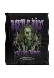 Warner Brothers Beetlejuice 2 50x60 Band Silky Touch Super Soft Throw Blanket in White - thumbnail 1