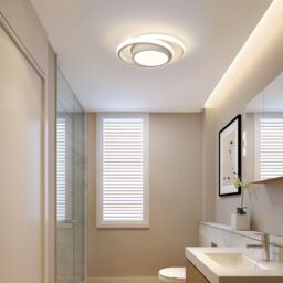 Pheashine Modern LED Ceiling Light, neutral light 4500K, 27cm long, Indoor Use in White - thumbnail 6