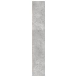 Berkfield Home Bookcase Concrete Grey 80x24x143 cm Engineered Wood - Size: 80 x 24 x 143 cm - thumbnail 5
