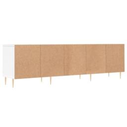 Berkfield Home TV Cabinet White 150x30x44.5 cm Engineered Wood - thumbnail 8
