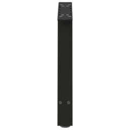 Berkfield Home Coffee Table Legs A-Shaped 2 pcs Black¬†60x(42-43) cm Steel in Black - thumbnail 6